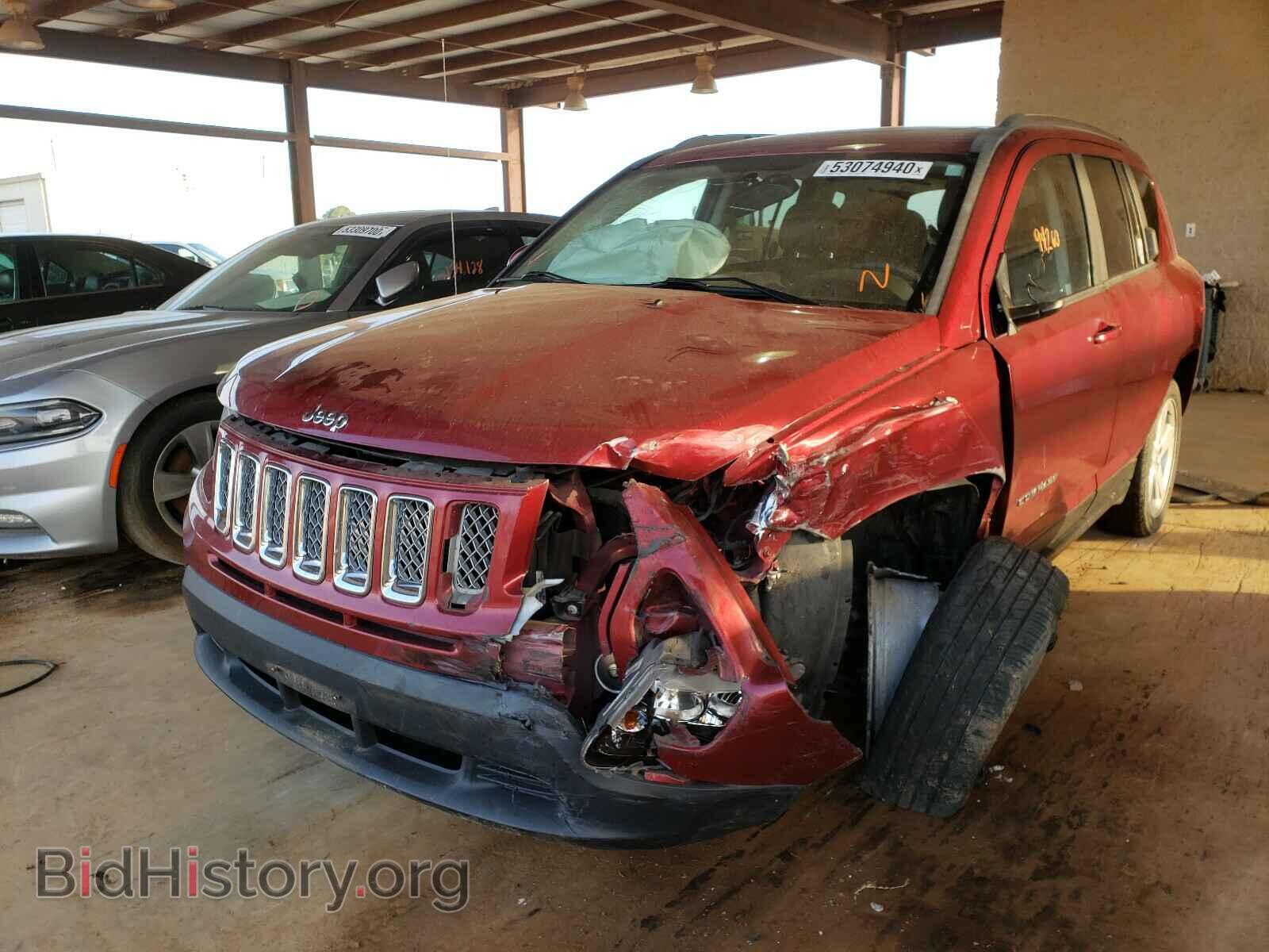 2014 JEEP COMPASS - VIN: 1C4NJCEA9ED737039 - Фото 2