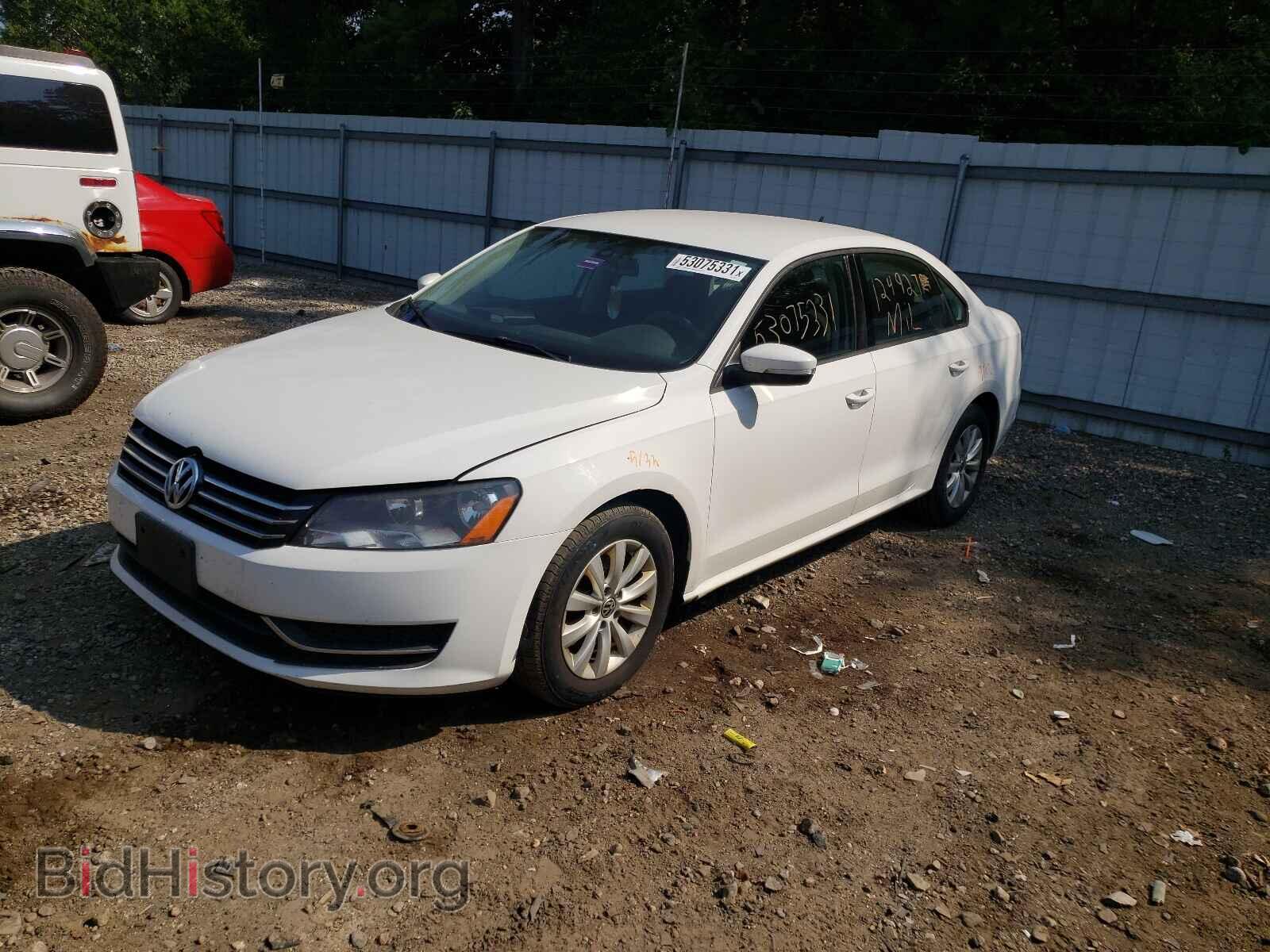 2013 VOLKSWAGEN PASSAT - VIN: 1VWAP7A37DC051675 - Фото 2