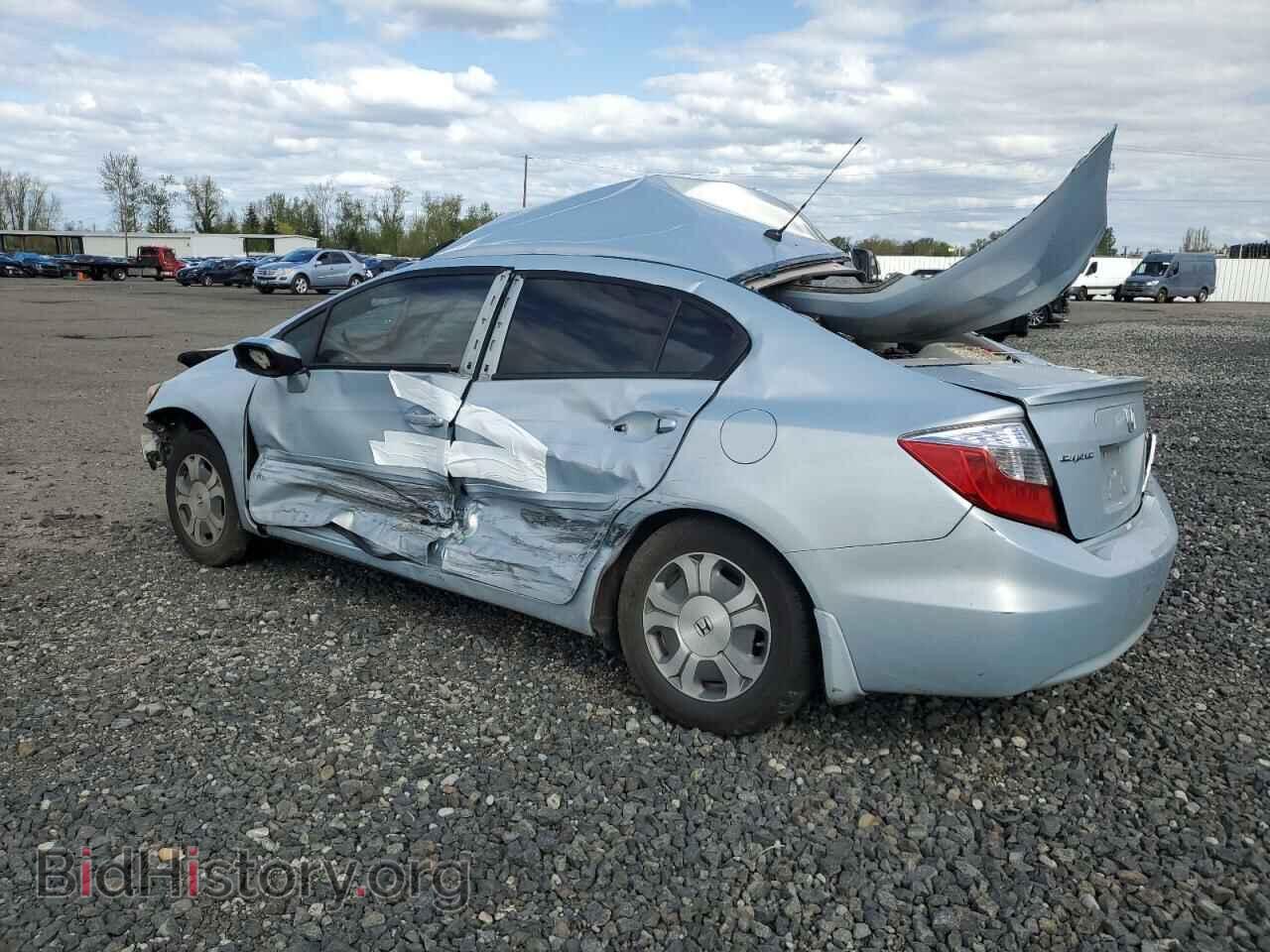 2012 HONDA CIVIC - VIN: JHMFB4F26CS005943 - Фото 2