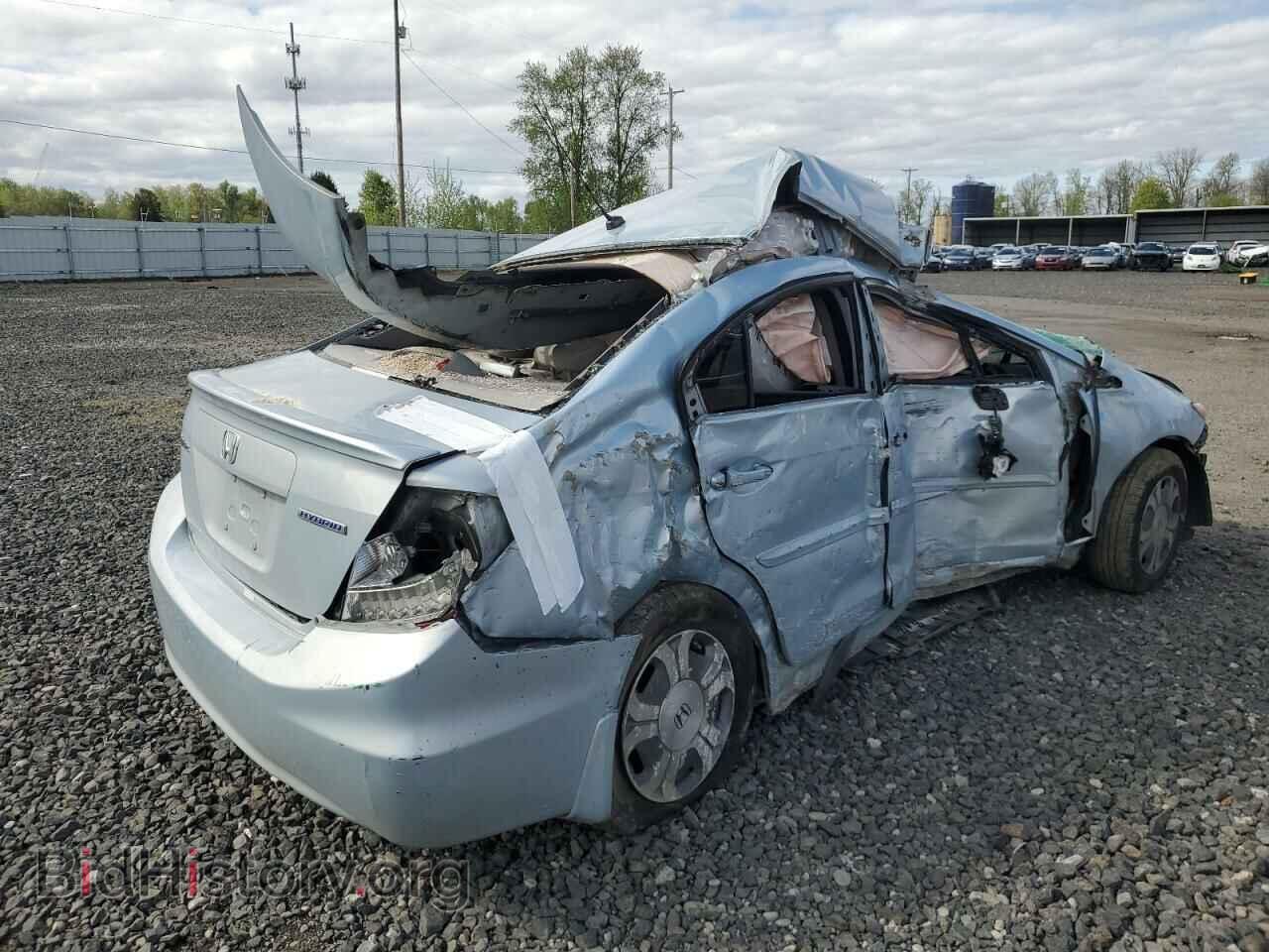 2012 HONDA CIVIC - VIN: JHMFB4F26CS005943 - Фото 3