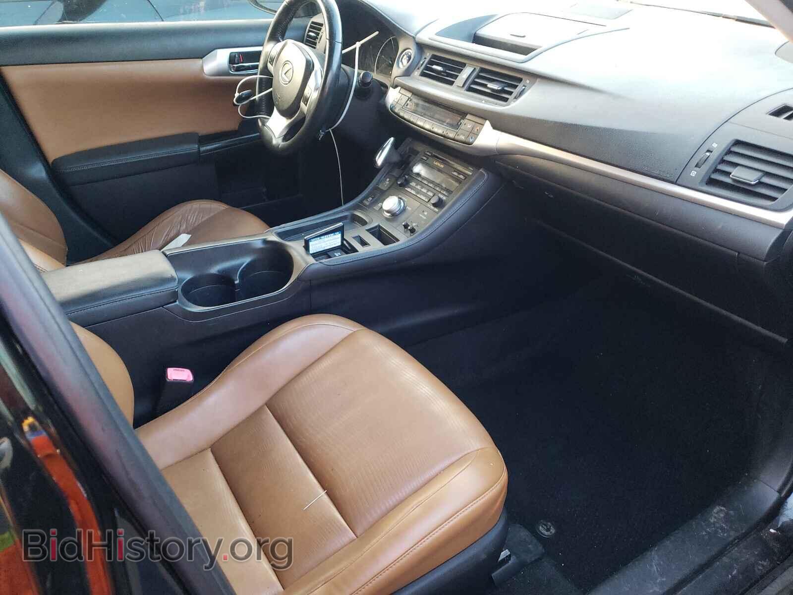 2012 LEXUS CT 200 - VIN: JTHKD5BH9C2064848 - Фото 5
