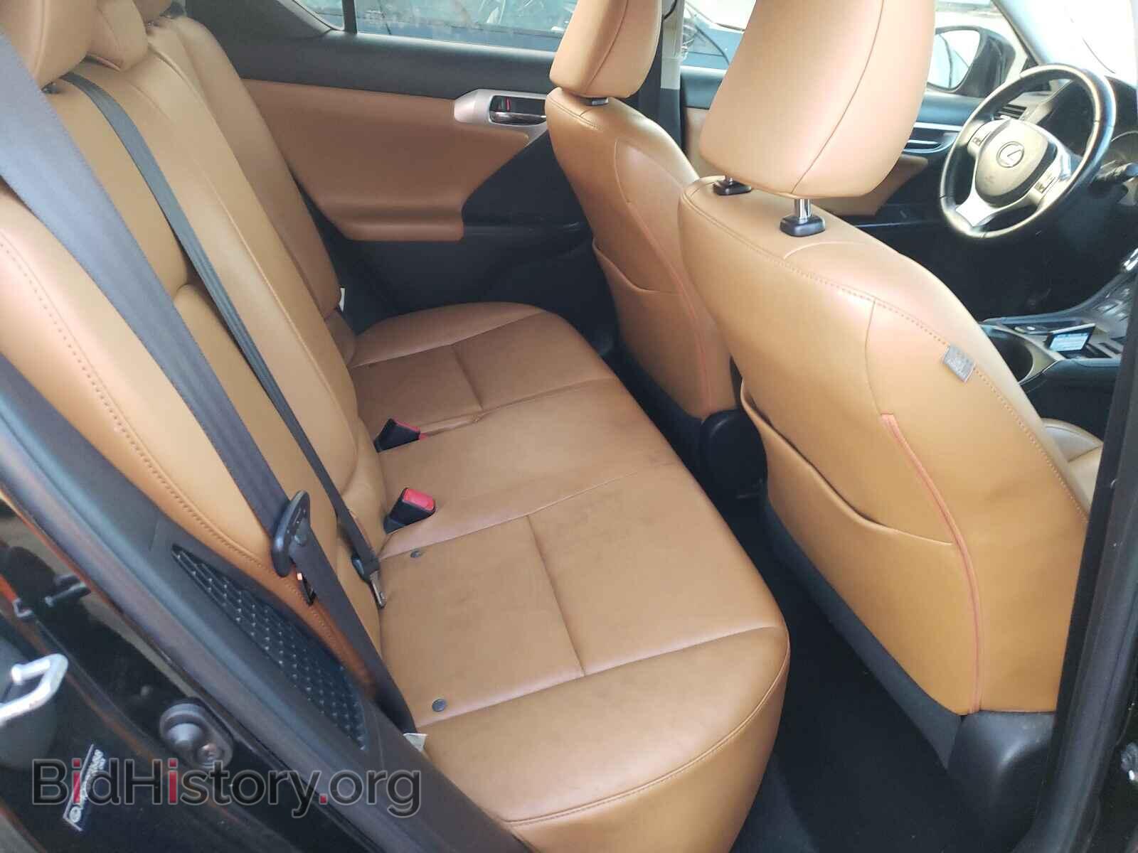 2012 LEXUS CT 200 - VIN: JTHKD5BH9C2064848 - Фото 6