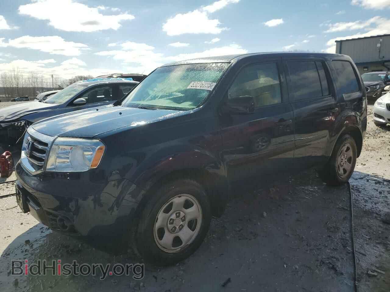 Фотография 5FNYF4H25CB073739 - HONDA PILOT 2012