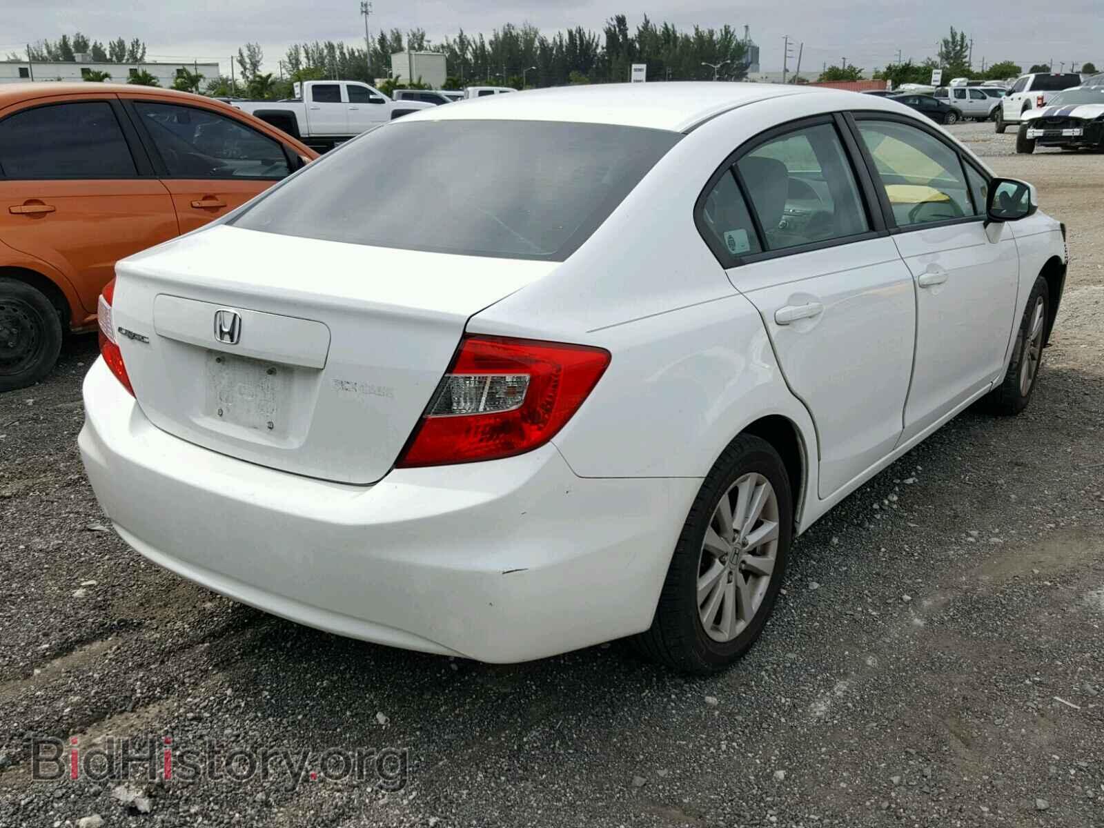 2012 HONDA CIVIC - VIN: 2HGFB2F88CH322044 - Фото 4