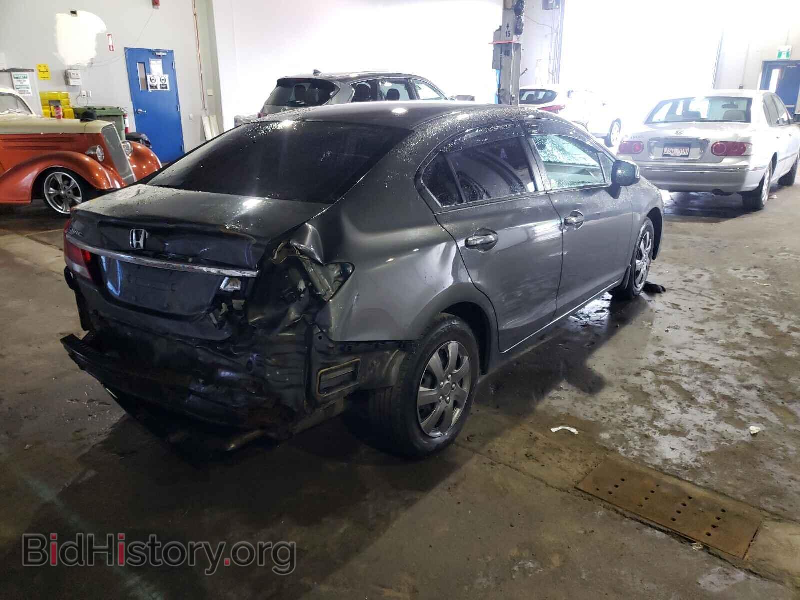 2013 HONDA CIVIC - VIN: 2HGFB2F4XDH007213 - Фото 4