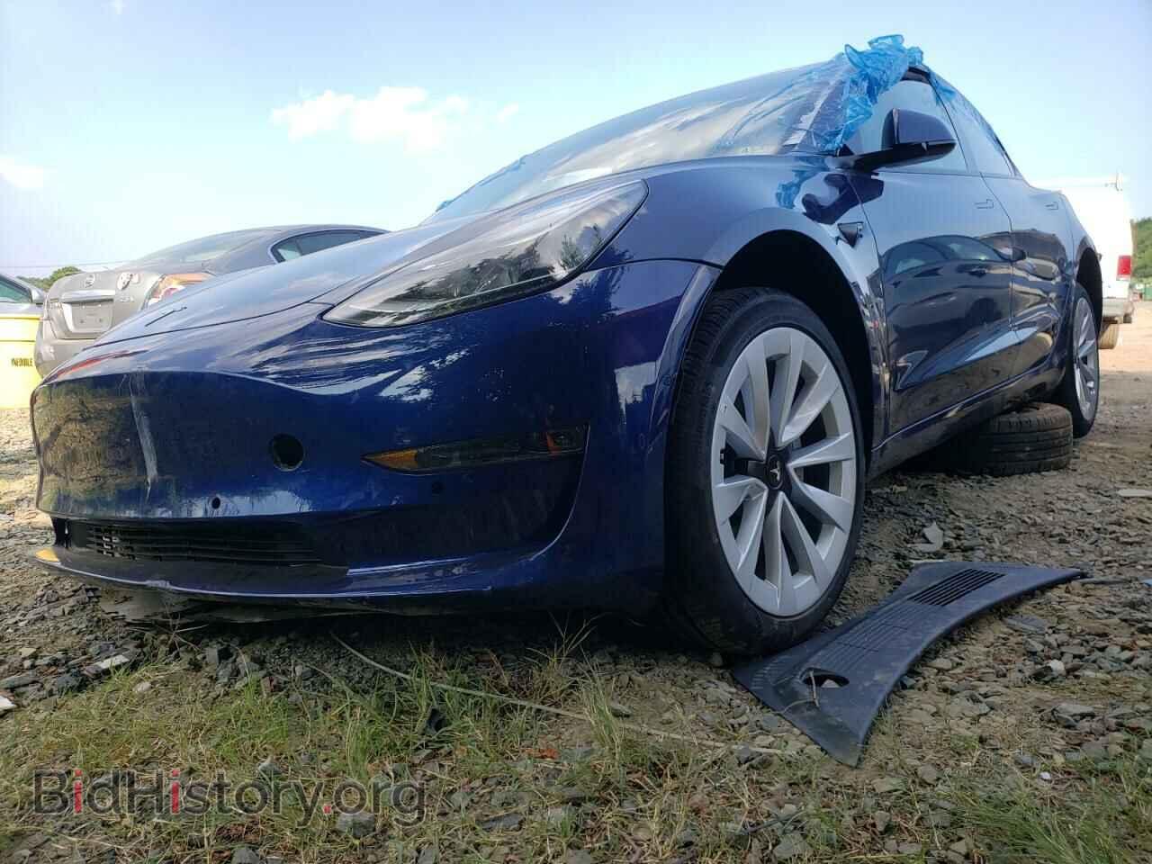 2022 TESLA MODEL 3 - VIN: 5YJ3E1EA3NF191508 - Photo 2