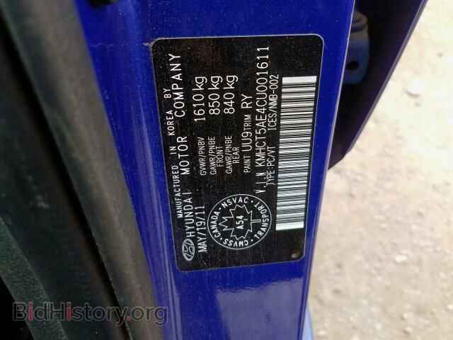 2012 HYUNDAI ACCENT - VIN: KMHCT5AE4CU001611 - Photo 10