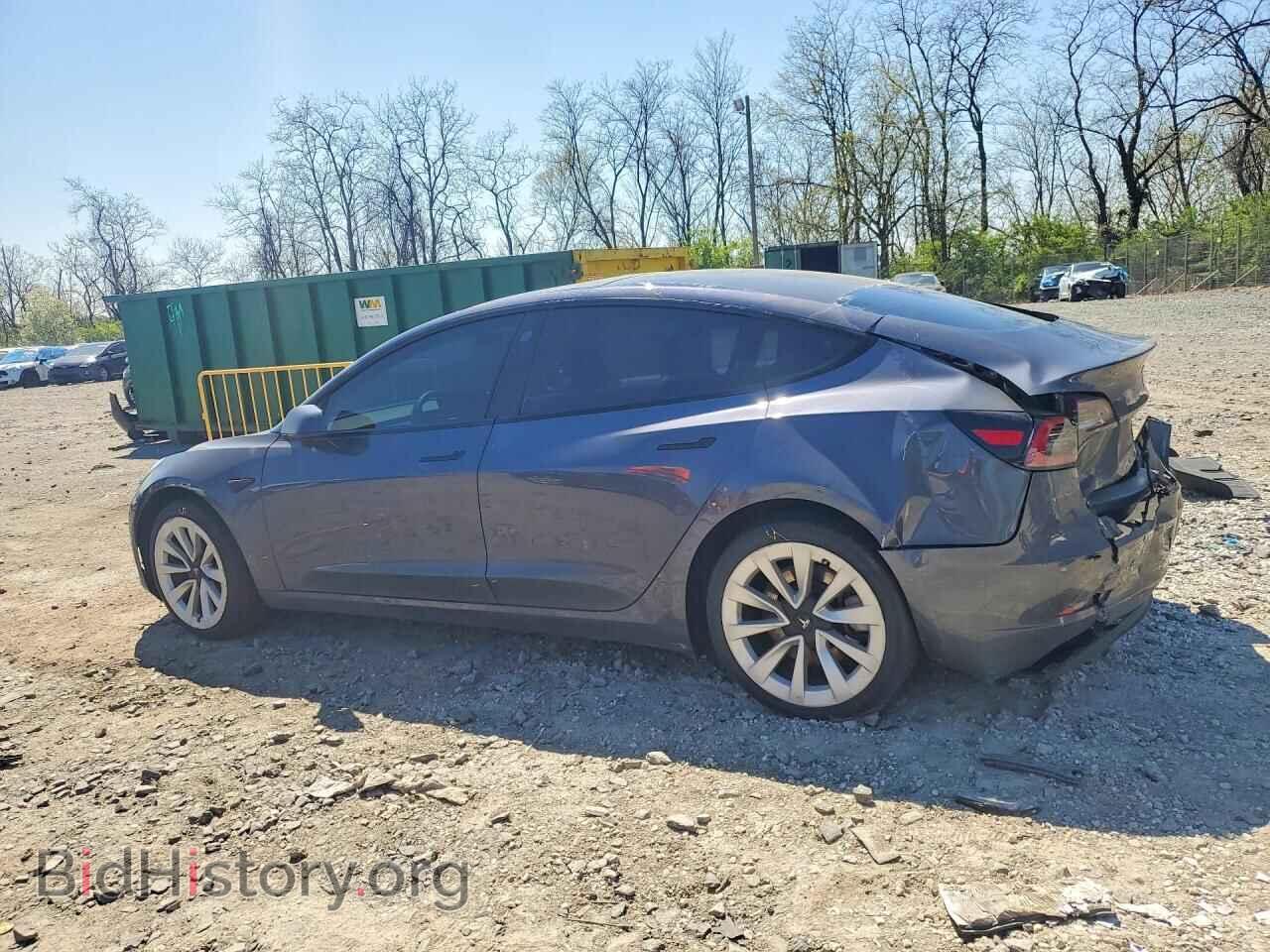 2022 TESLA MODEL 3 - VIN: 5YJ3E1EA6NF372117 - Photo 2