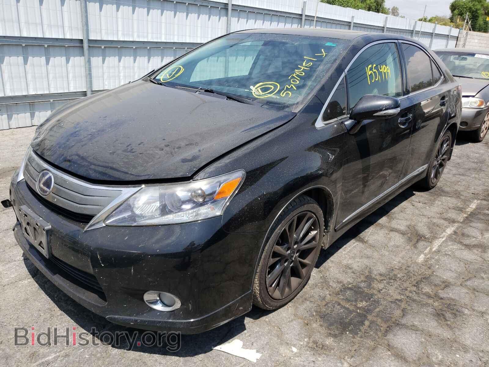 2011 LEXUS HS - VIN: JTHBB1BA7B2046302 - Фото 2