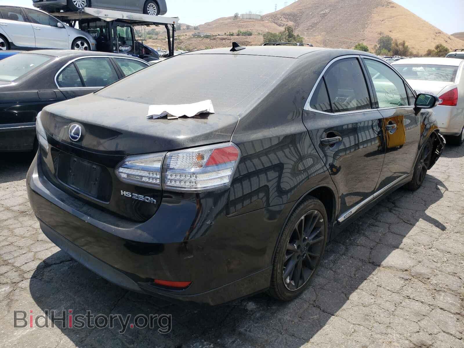 2011 LEXUS HS - VIN: JTHBB1BA7B2046302 - Фото 4