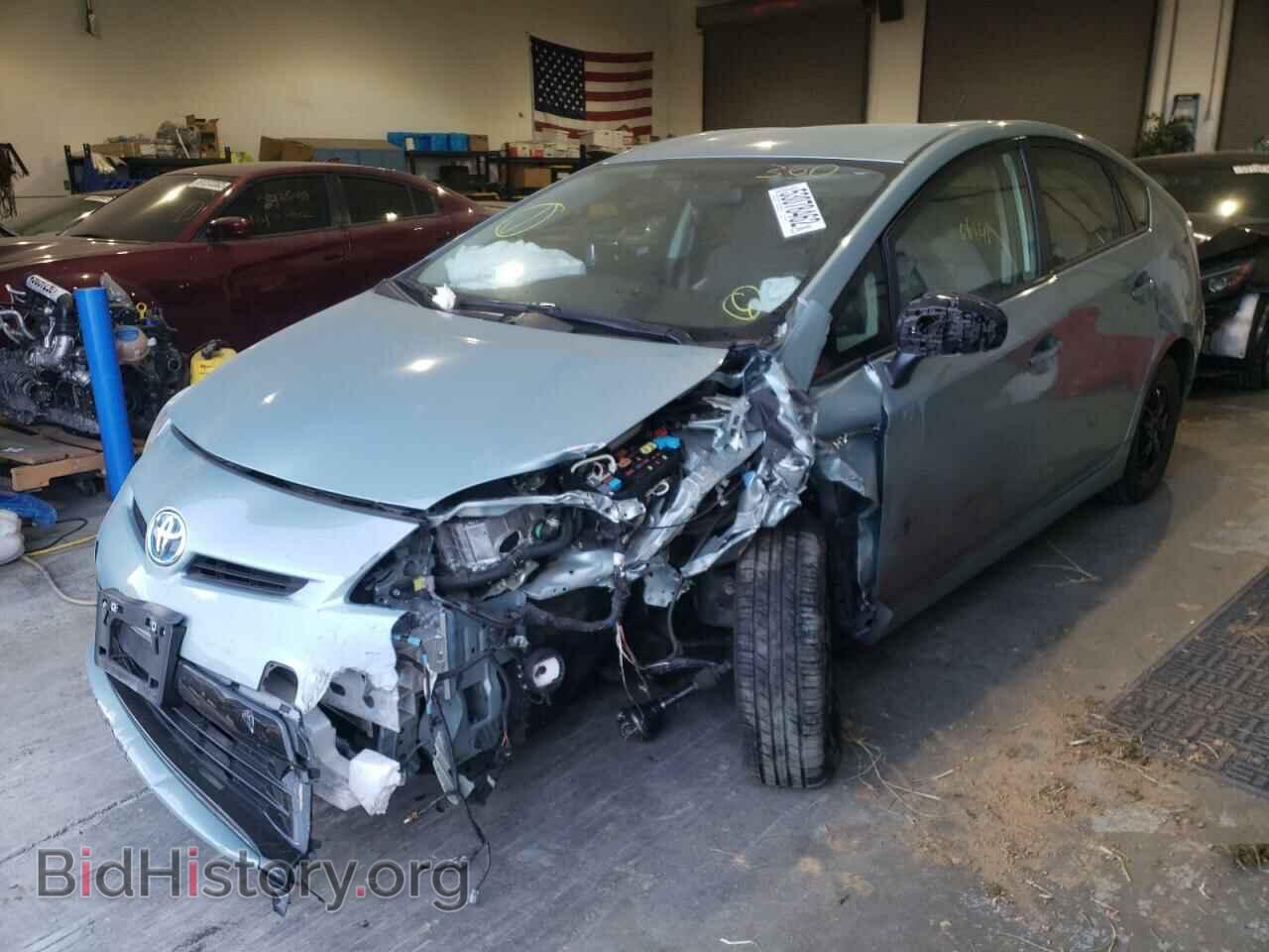 2013 TOYOTA PRIUS - VIN: JTDKN3DU2D5642981 - Фото 2
