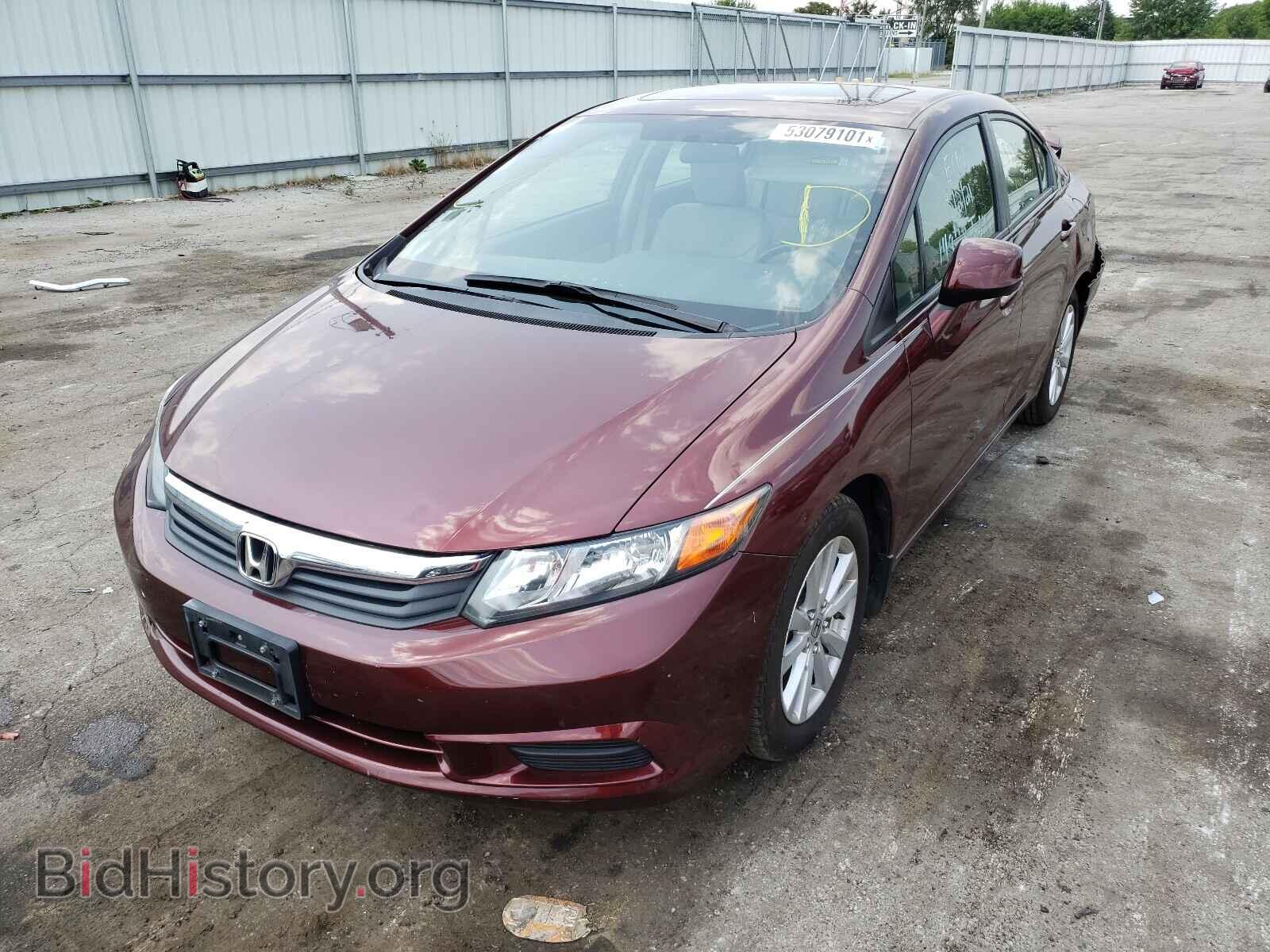 2012 HONDA CIVIC - VIN: 19XFB2F93CE028974 - Фото 2