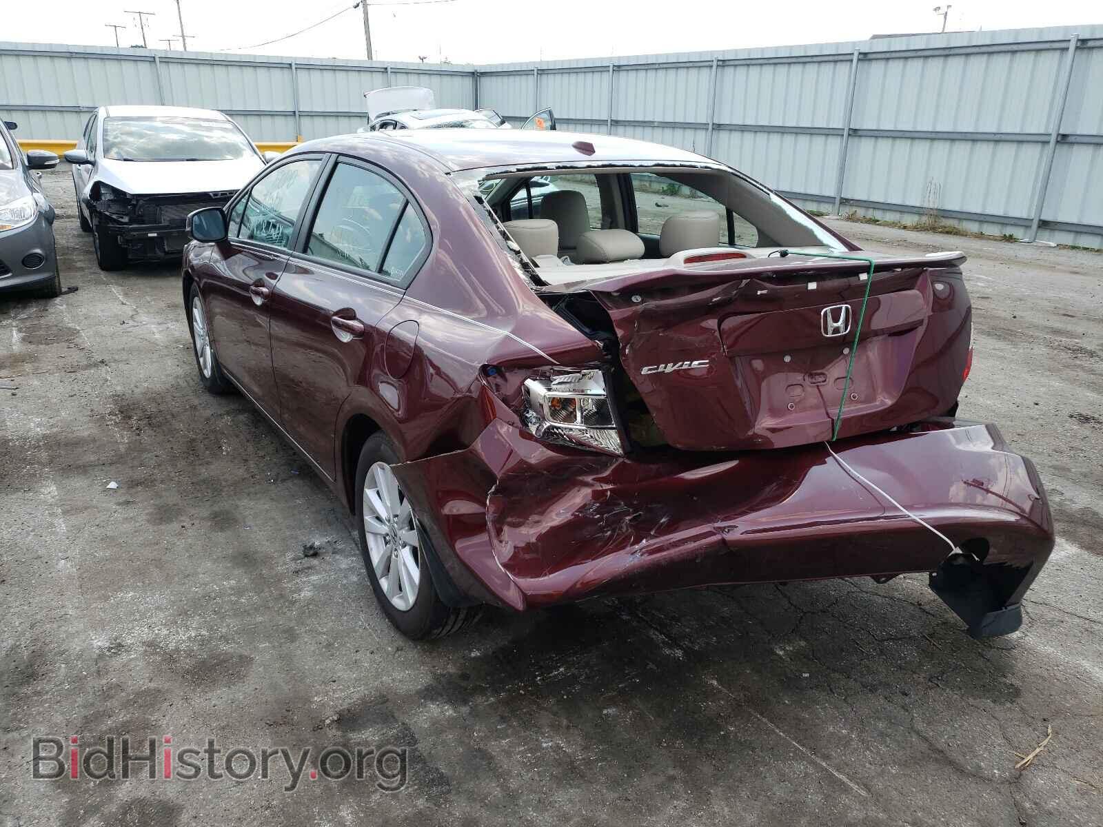 2012 HONDA CIVIC - VIN: 19XFB2F93CE028974 - Фото 3