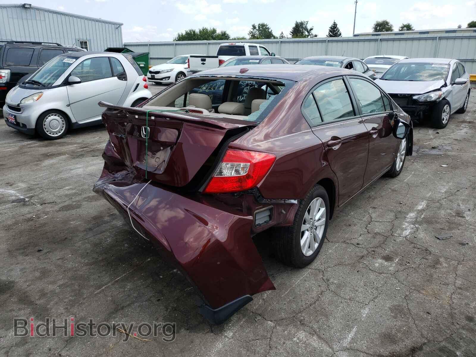 2012 HONDA CIVIC - VIN: 19XFB2F93CE028974 - Фото 4