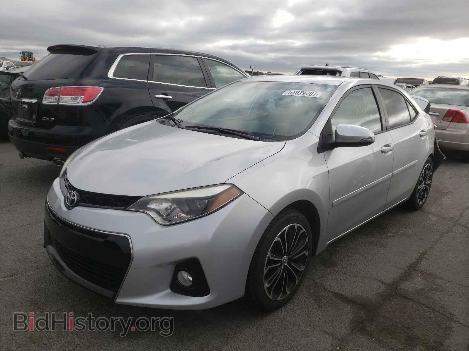 2014 TOYOTA COROLLA - VIN: 5YFBURHE5EP101002 - Фото 2