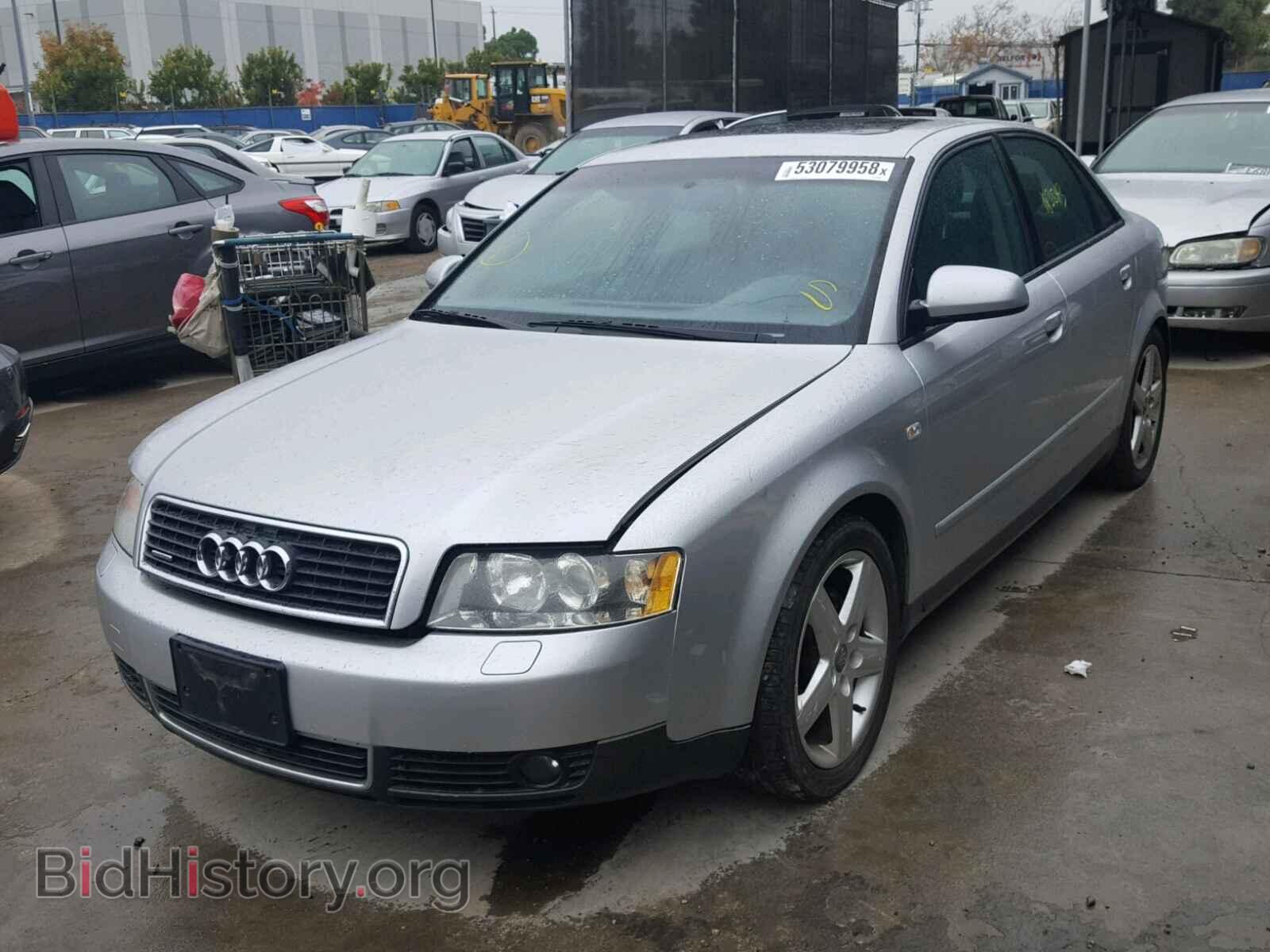 2002 AUDI A4 - VIN: WAULC68E52A304720 - Фото 2