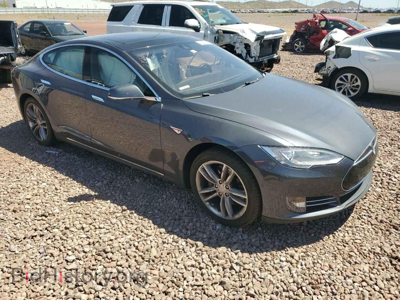 2014 TESLA MODEL S - VIN: 5YJSA1H14EFP61521 - Фото 4