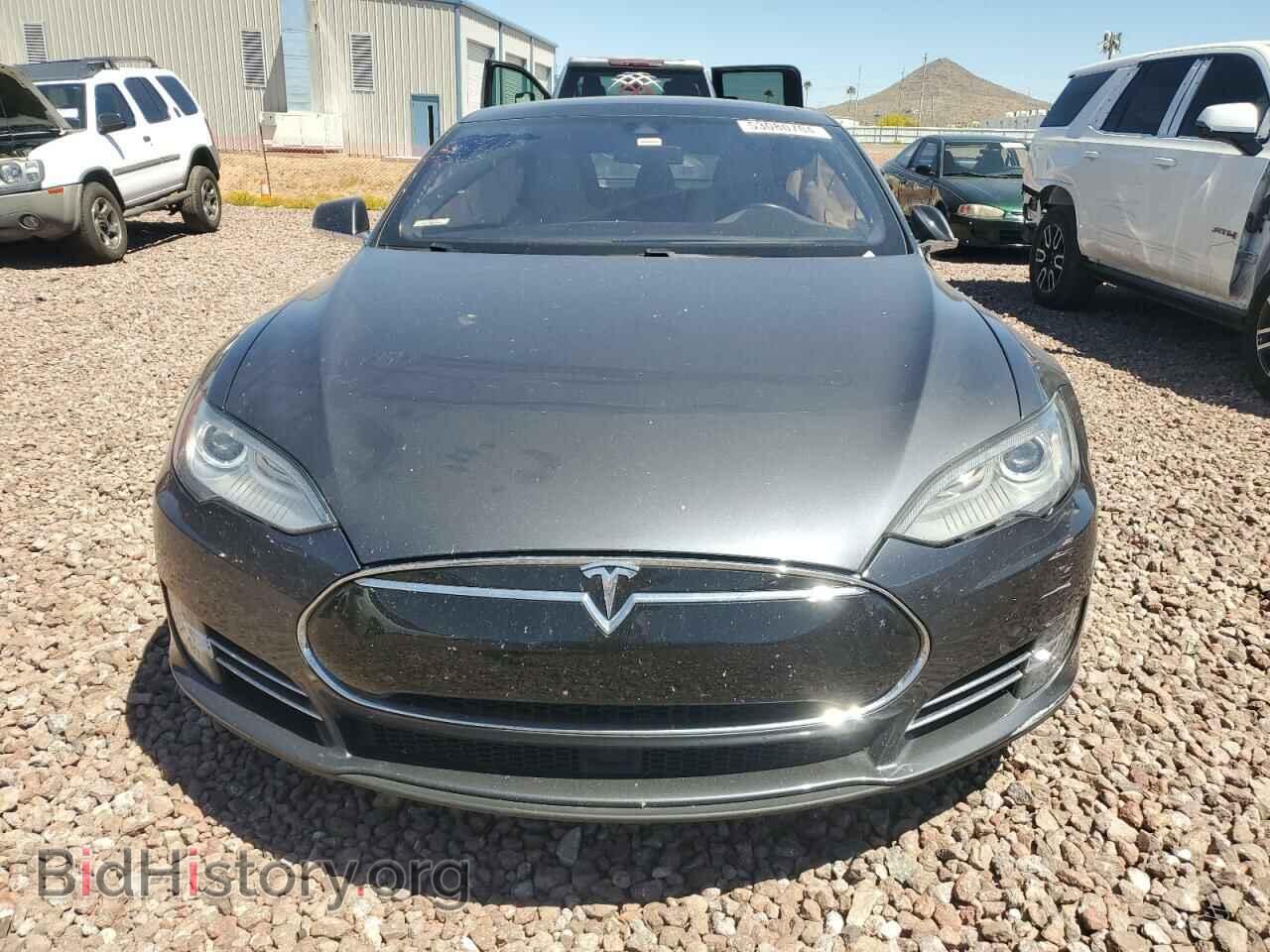 2014 TESLA MODEL S - VIN: 5YJSA1H14EFP61521 - Фото 5