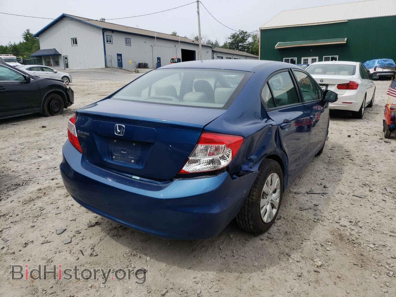 2012 HONDA CIVIC - VIN: 2HGFB2F52CH550384 - Фото 4