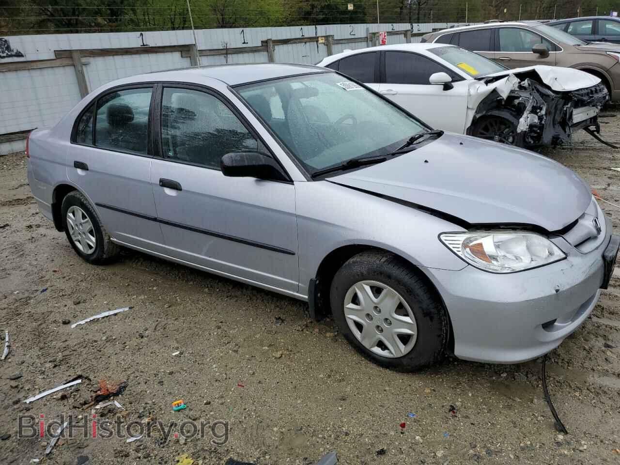 2005 HONDA CIVIC - VIN: 1HGES16355L008304 - Фото 4