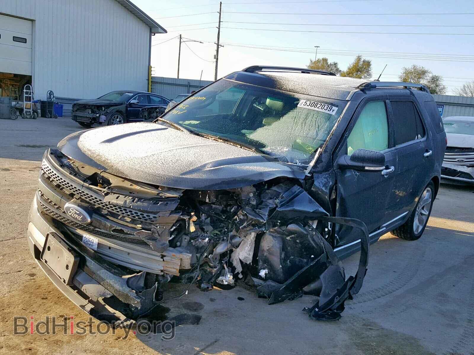 2014 FORD EXPLORER L - VIN: 1FM5K8F85EGC35435 - Фото 2