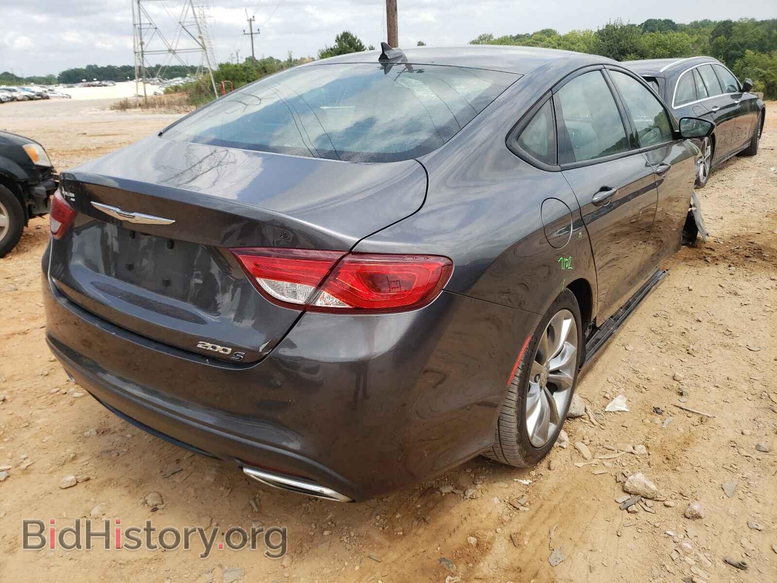 2015 CHRYSLER 200 - VIN: 1C3CCCBG7FN573476 - Фото 4