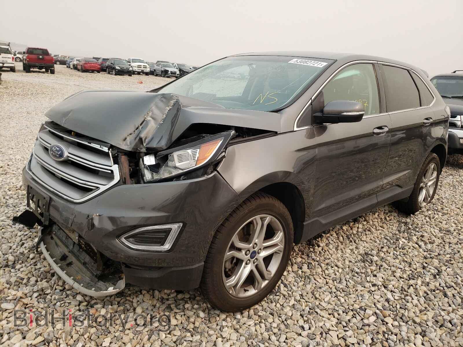 2017 FORD EDGE - VIN: 2FMPK4K90HBB12167 - Фото 2