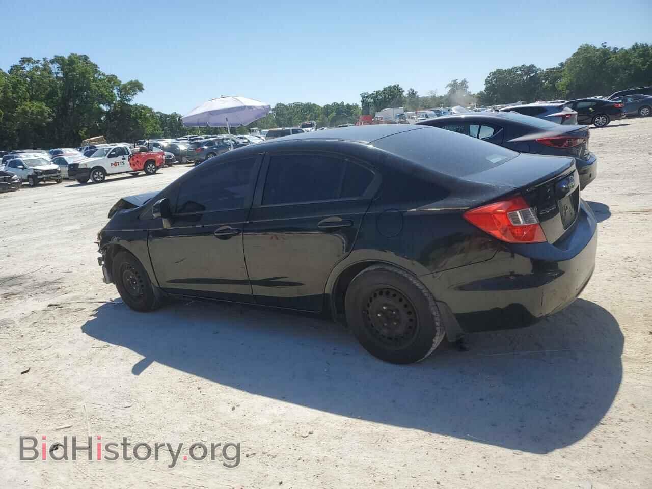 2012 HONDA CIVIC - VIN: 19XFB2F59CE105165 - Фото 2