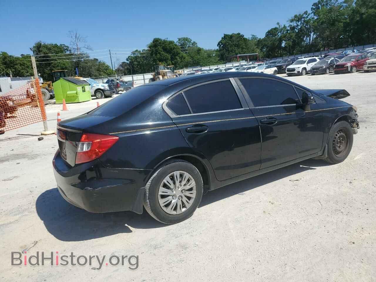 2012 HONDA CIVIC - VIN: 19XFB2F59CE105165 - Фото 3