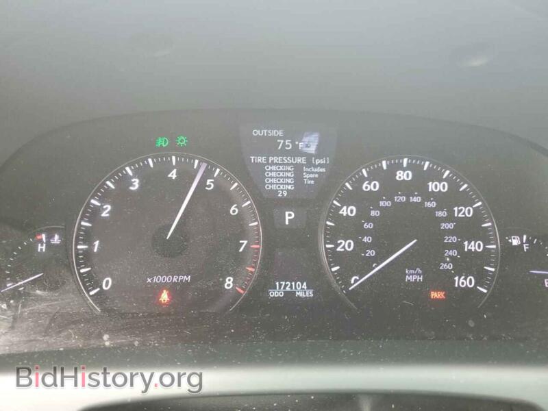 2007 Lexus LS460 (VIN JTHBL46F675037407) — photo 9 of 12