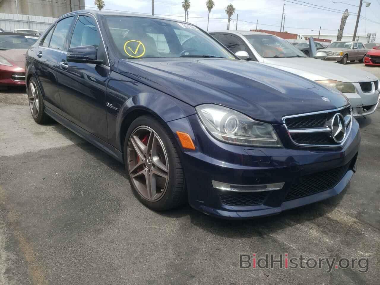 Photo WDDGF7HB4DA875230 - MERCEDES-BENZ C-CLASS 2013