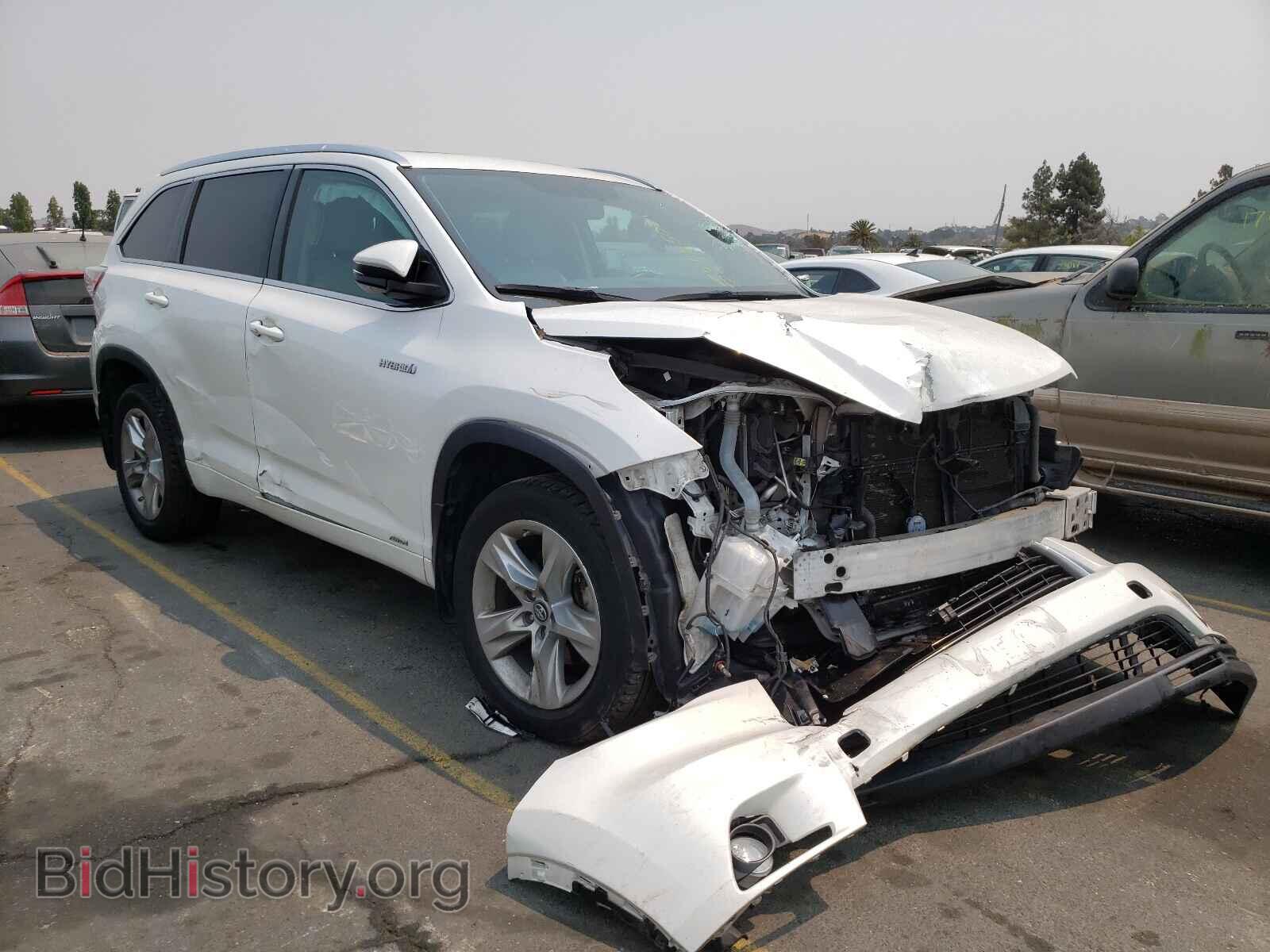 Фотография 5TDDCRFH7GS020389 - TOYOTA HIGHLANDER 2016