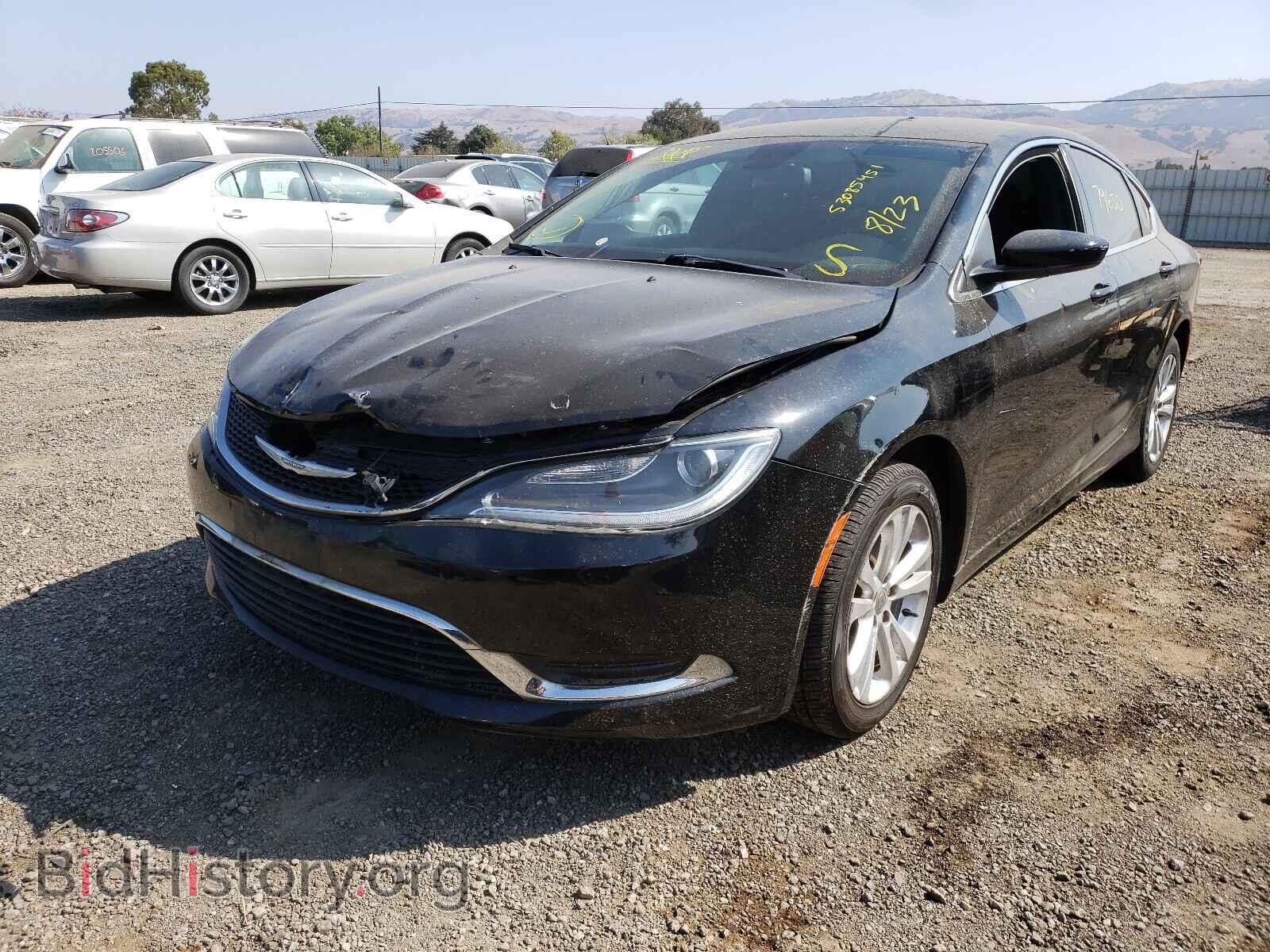 2015 CHRYSLER 200 - VIN: 1C3CCCAB2FN625182 - Фото 2