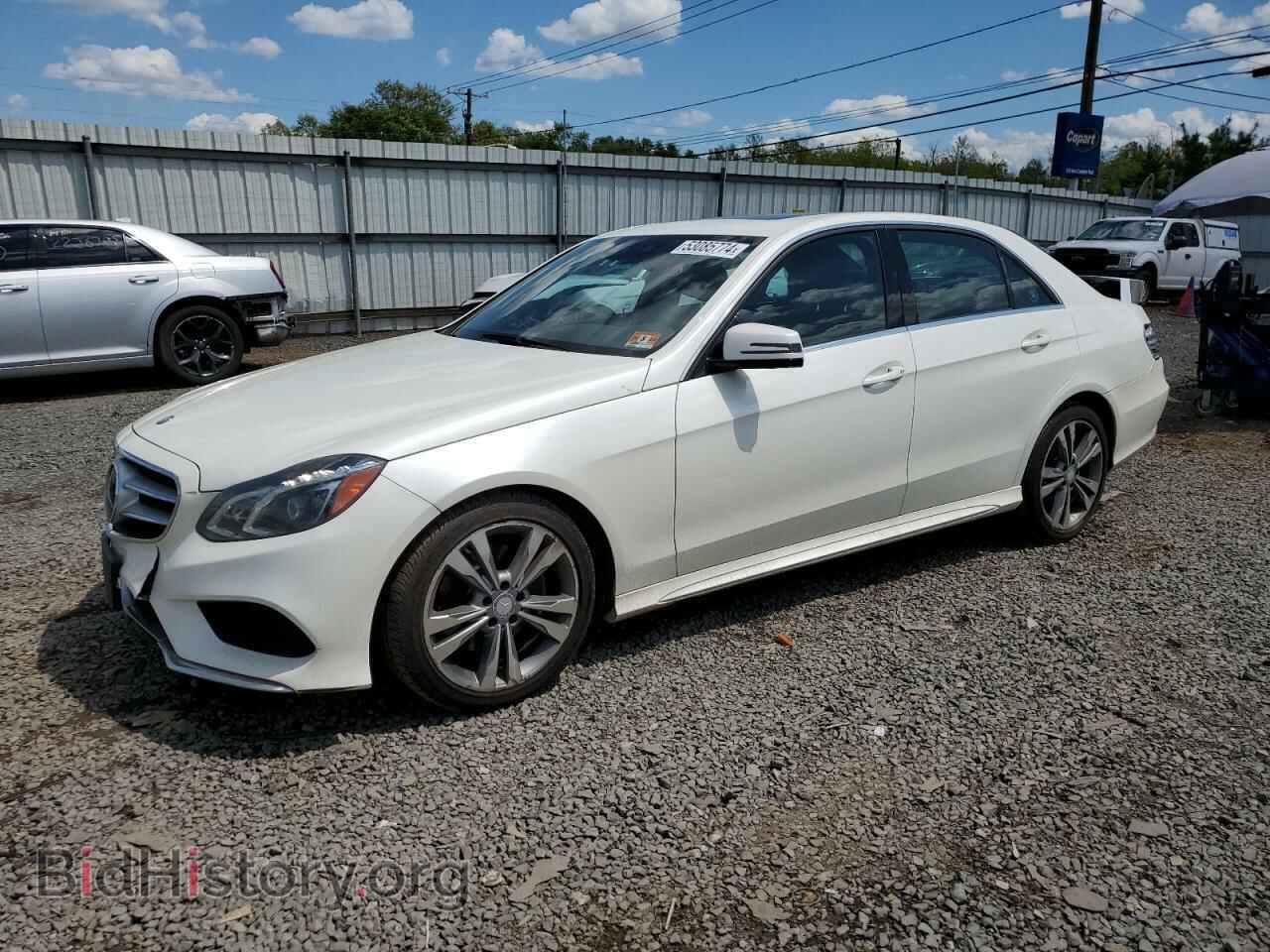 Photo WDDHF8JB8EA865449 - MERCEDES-BENZ E-CLASS 2014