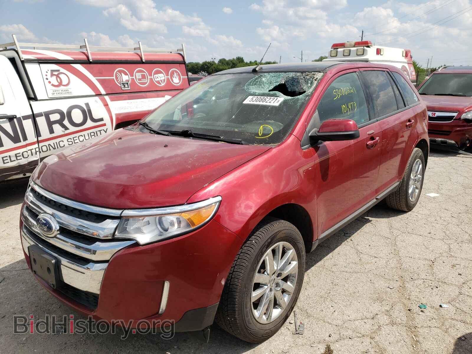 2013 FORD EDGE - VIN: 2FMDK3JC0DBC80850 - Фото 2