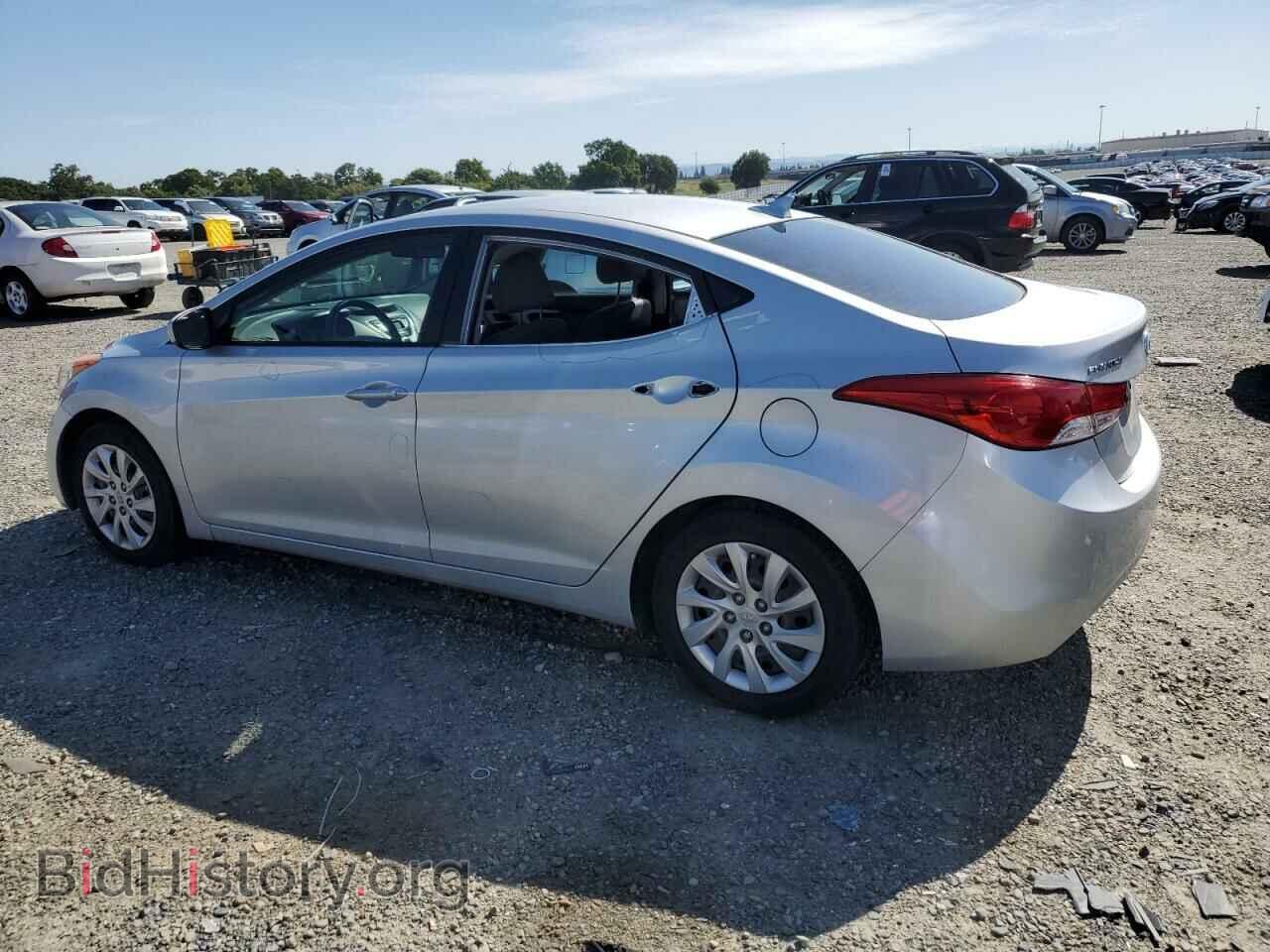 2012 HYUNDAI ELANTRA - VIN: KMHDH4AE2CU221006 - Фото 2