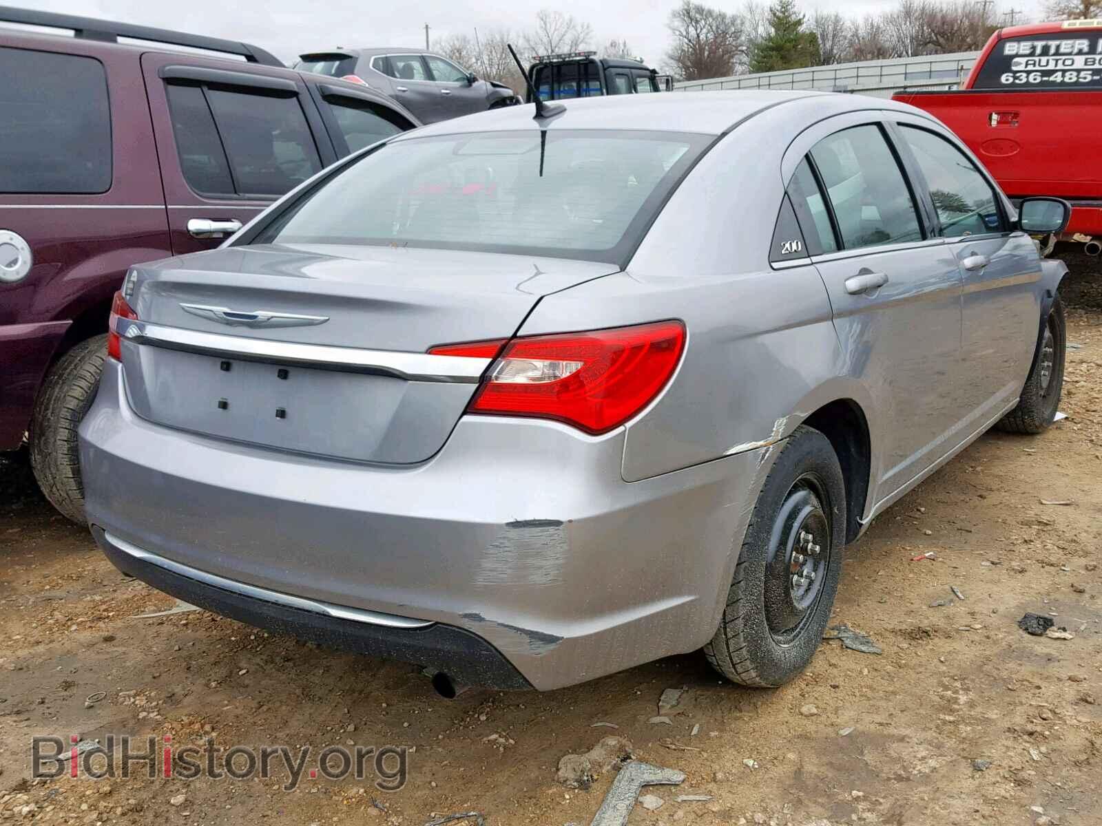 2013 CHRYSLER 200 - VIN: 1C3CCBAB6DN640436 - Фото 4