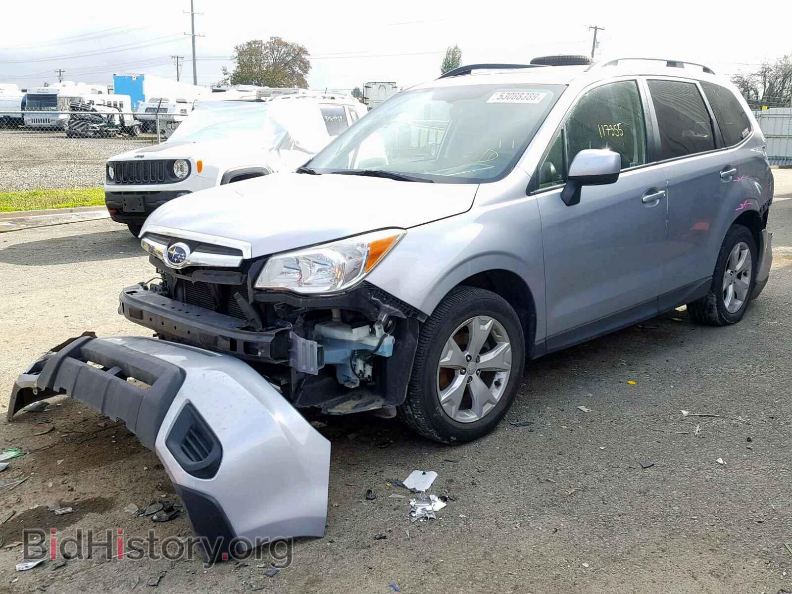 2014 SUBARU FORESTER - VIN: JF2SJAEC2EH450127 - Фото 2