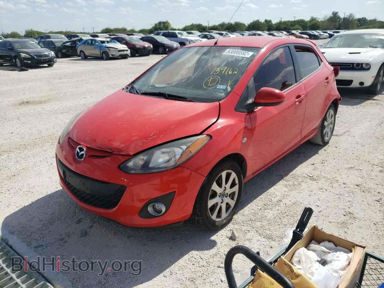 2013 MAZDA 2 - VIN: JM1DE1LY8D0158666 - Photo 2