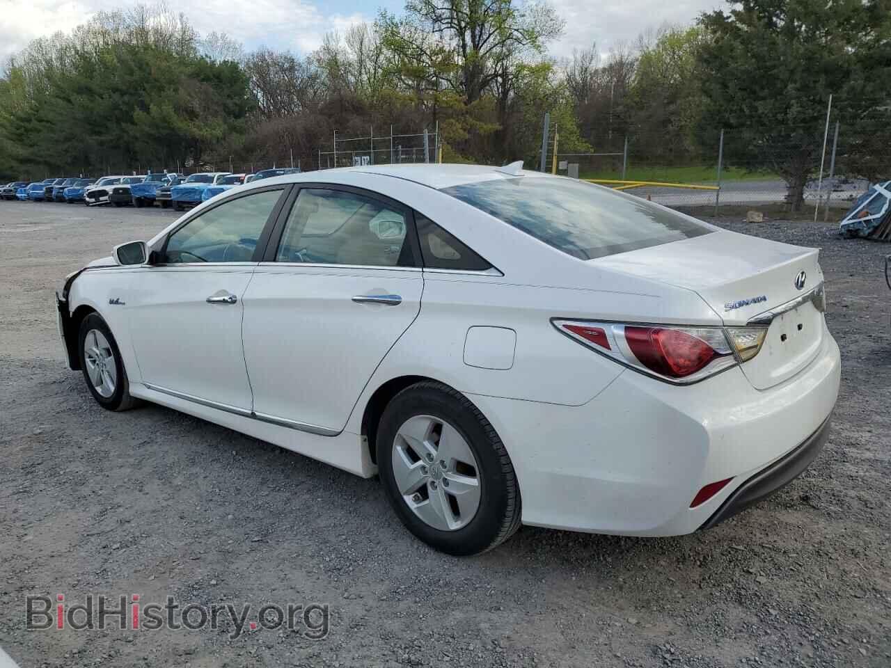 2012 HYUNDAI SONATA - VIN: KMHEC4A44CA044163 - Фото 2