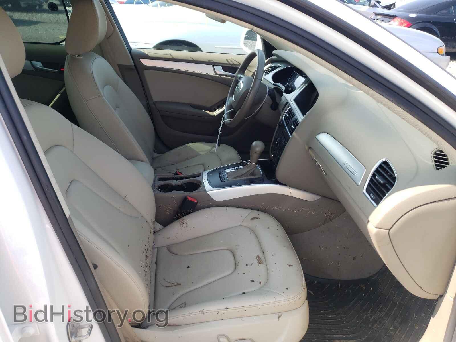2012 AUDI A4 - VIN: WAUBFAFL4CN014454 - Фото 5