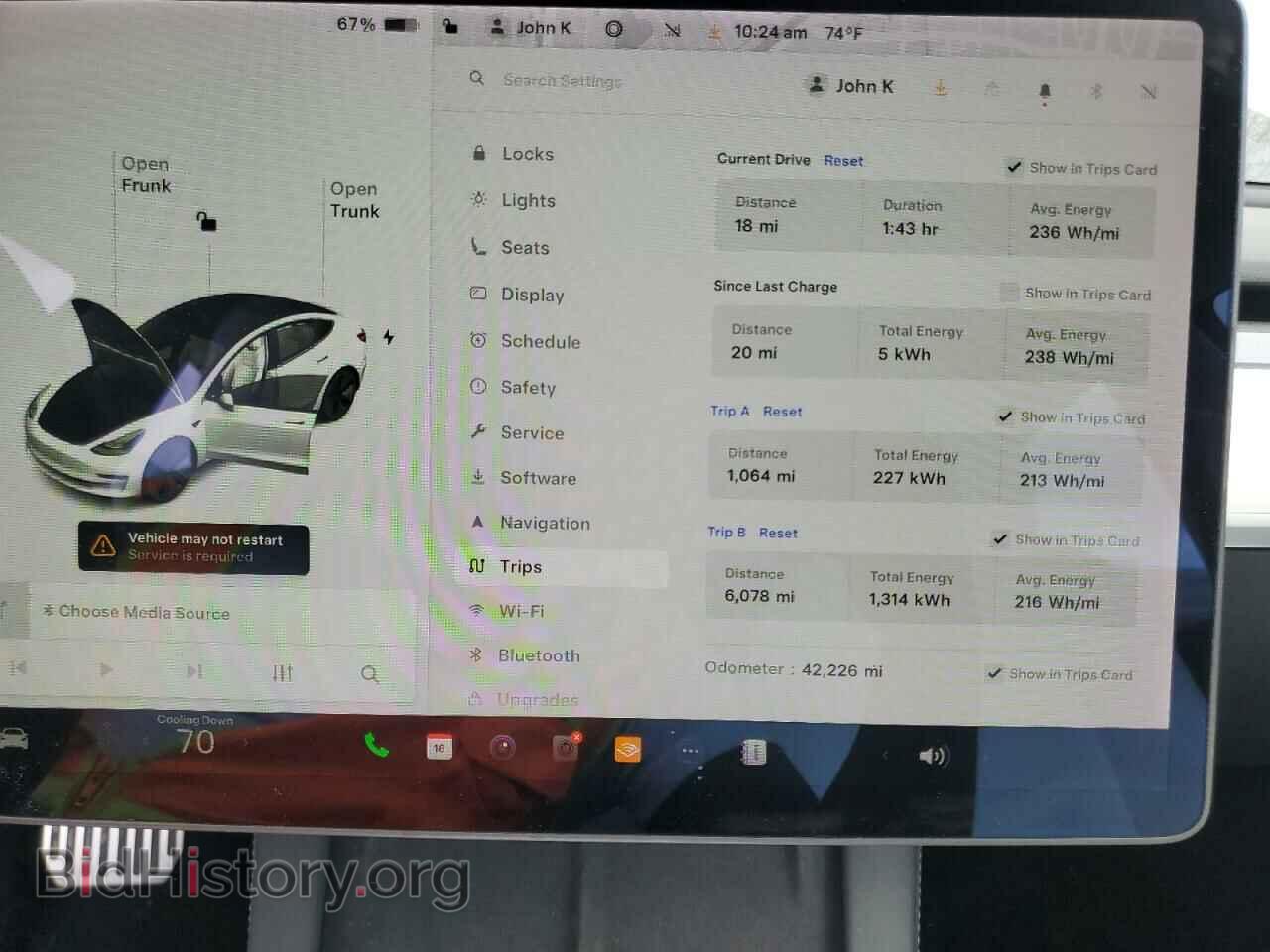 2021 TESLA MODEL 3 - VIN: 5YJ3E1EA7MF084900 - Фото 9