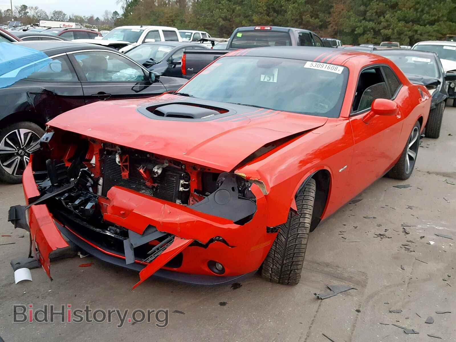 2015 DODGE CHALLENGER - VIN: 2C3CDZBT6FH782892 - Фото 2