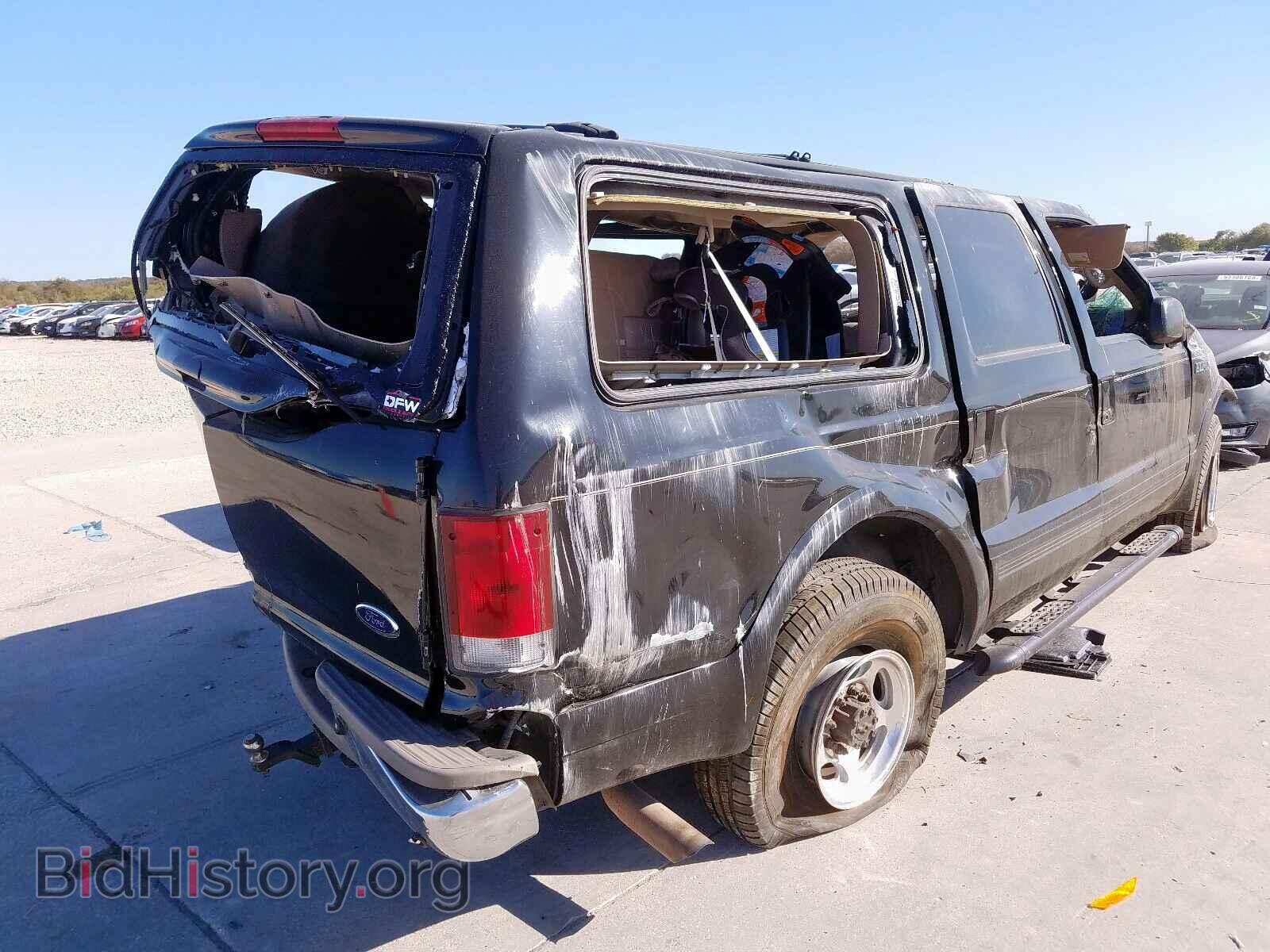 2001 FORD EXCURSION - VIN: 1FMNU42F41EA49270 - Фото 4