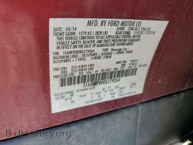 2014 FORD TAURUS - VIN: 1FAHP2F80EG179264 - Photo 10