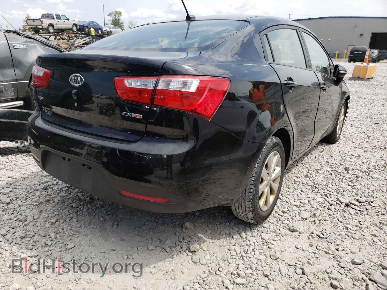 2012 KIA RIO - VIN: KNADN4A33C6046584 - Фото 4
