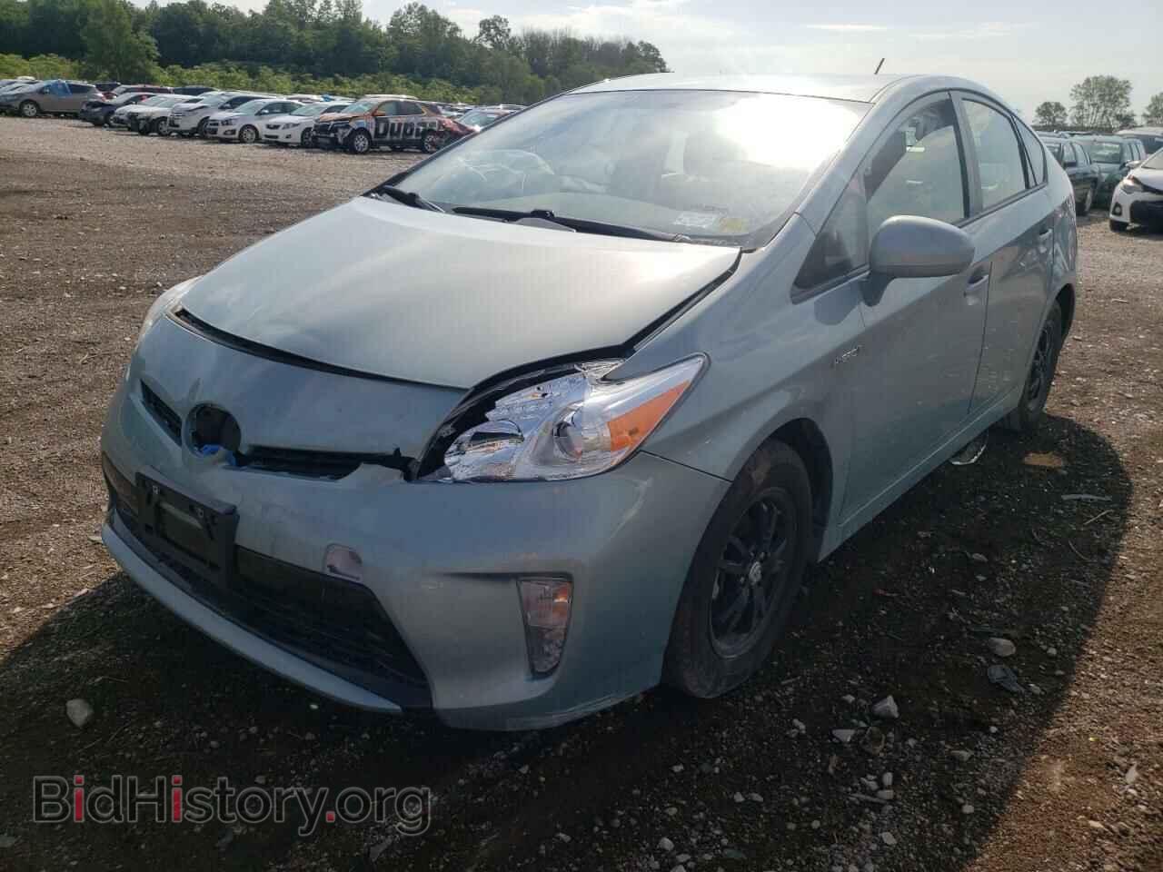 2014 TOYOTA PRIUS - VIN: JTDKN3DU1E1811574 - Фото 2