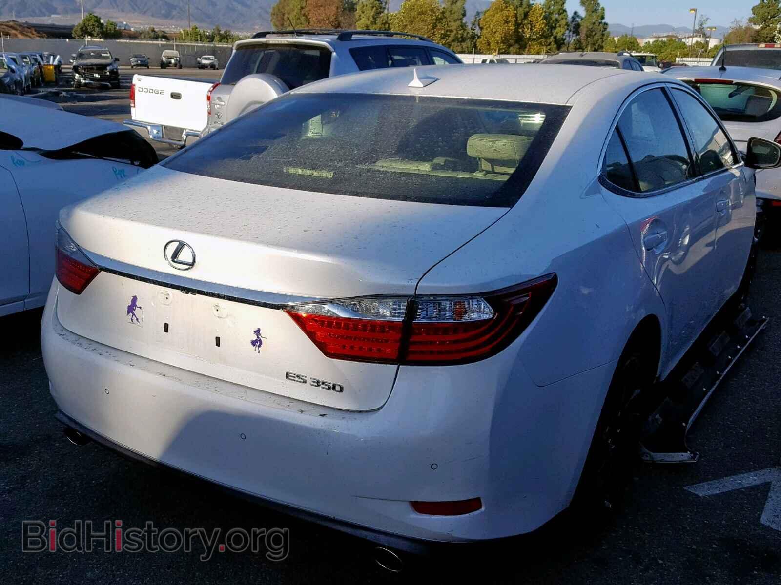 2013 LEXUS ES350 - VIN: JTHBK1GG4D2012074 - Фото 4