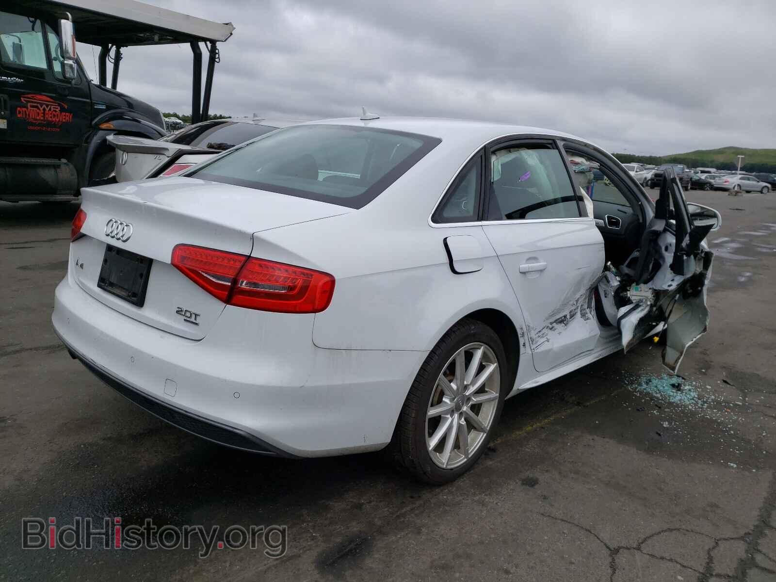 2014 AUDI A4 - VIN: WAUFFAFL3EA066749 - Фото 4