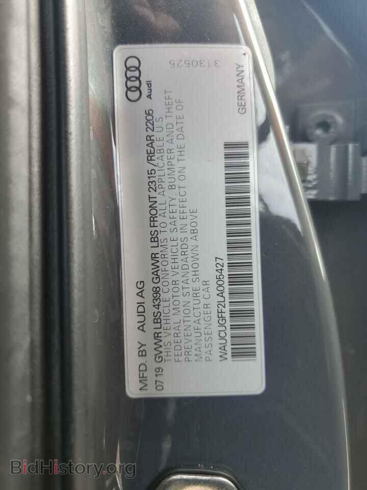 2020 AUDI A3 - VIN: WAUCUGFF2LA005427 - Фото 12